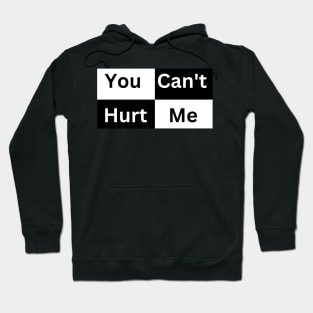 You can't hurt me Motivation inspiration - Classic Vintage Summer Hoodie